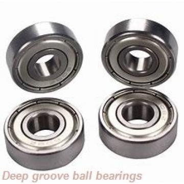 17 mm x 40 mm x 12 mm  KOYO 6203Z deep groove ball bearings