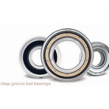 6,35 mm x 12,7 mm x 4,762 mm  NTN FLR188ZZA deep groove ball bearings