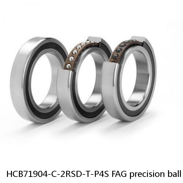 HCB71904-C-2RSD-T-P4S FAG precision ball bearings