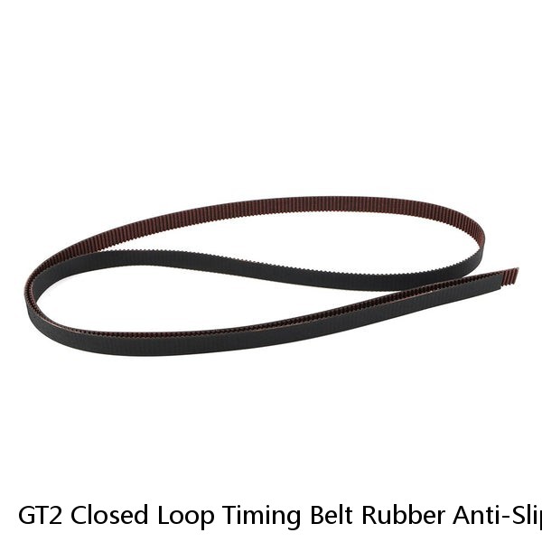GT2 Closed Loop Timing Belt Rubber Anti-Slip 2GT 6mm 100-188mm Synchronous Belt