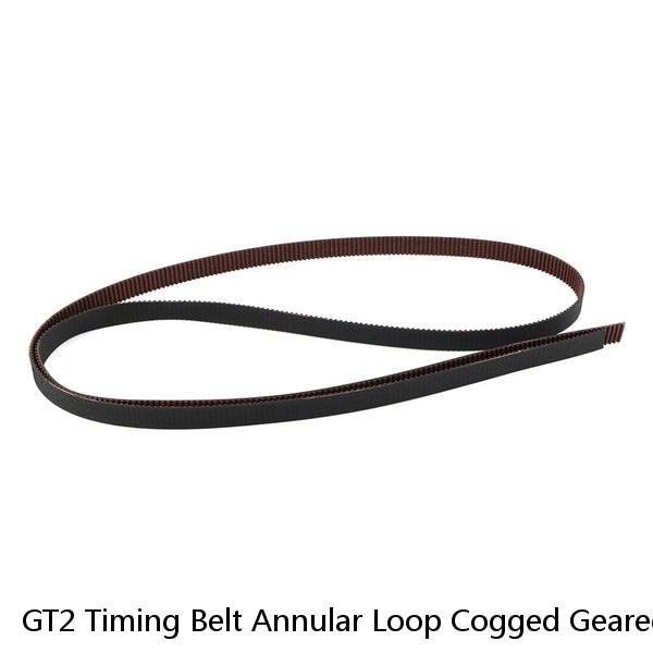 GT2 Timing Belt Annular Loop Cogged Geared Rubber 6mm Width 2mm Pitch 110-2GT